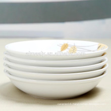8" ceramic soup plate
